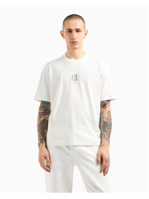 t-shirt uomo bianca ARMANI EXCHANGE | XM000363AF12308/U0009